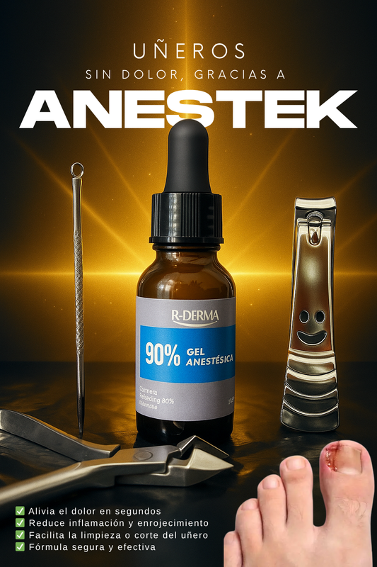 ANESTECK (Elimina el dolor de uñeros y heridas menores)